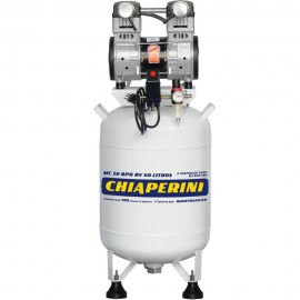 Motocompressor Odontolgico Isento de leo 2HP 10 Ps 60L Chiaperini