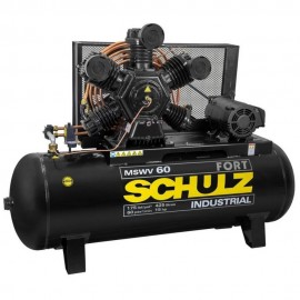 Compressor de Ar 60 Ps 15HP 425L com Motor Aberto 220/380V - Trifsico Schulz