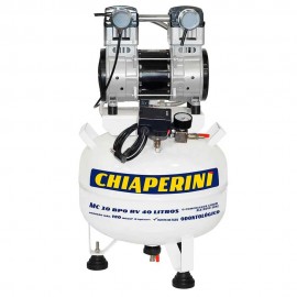 Motocompressor Odontolgico 2HP 10 Ps 40L Isento de leo Chiaperini