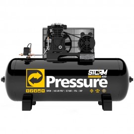 Compressor de Ar Storm 450 15 Ps 175L 3HP 110/220V Pressure