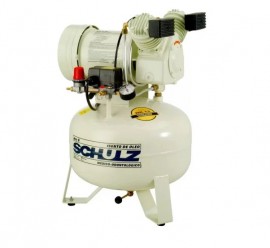 Compressor Odontolgico Isento de leo 30L 1HP Schulz